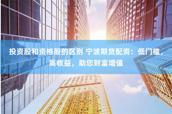 投资股和资格股的区别 宁波期货配资：低门槛，高收益，助您财富增值
