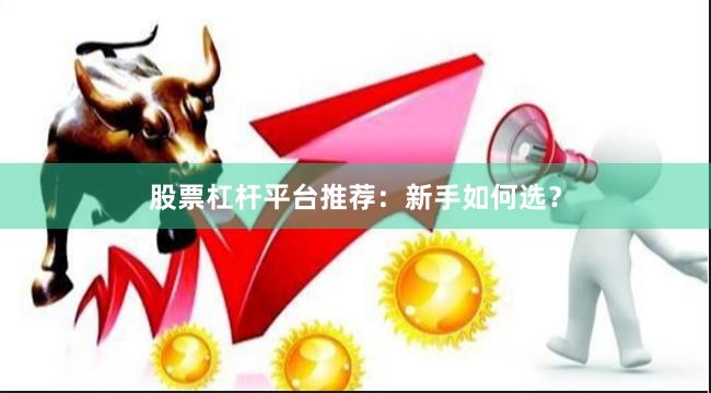 股票杠杆平台推荐：新手如何选？