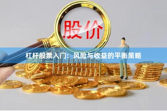杠杆股票入门：风险与收益的平衡策略